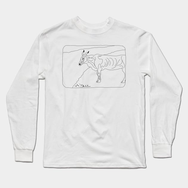 Picasso Long Sleeve T-Shirt by Antho